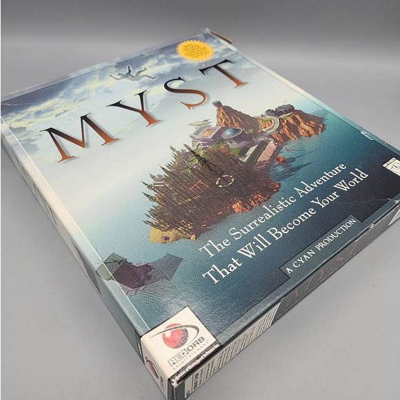 Myst PC Video Game Win 95 Best Selling CD ROM of All Time RedOrb & Strategy Book - Picture 3 of 12
